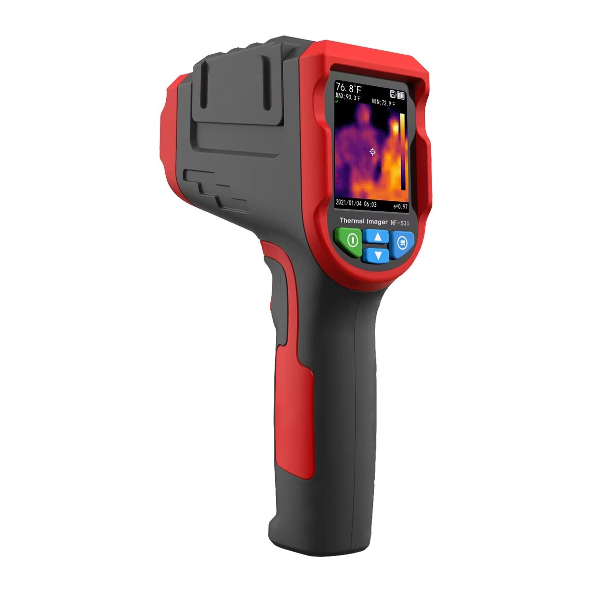 Nf 521 Thermal Imaging Camera - Câmera de imagem térmica NF-521 misturando