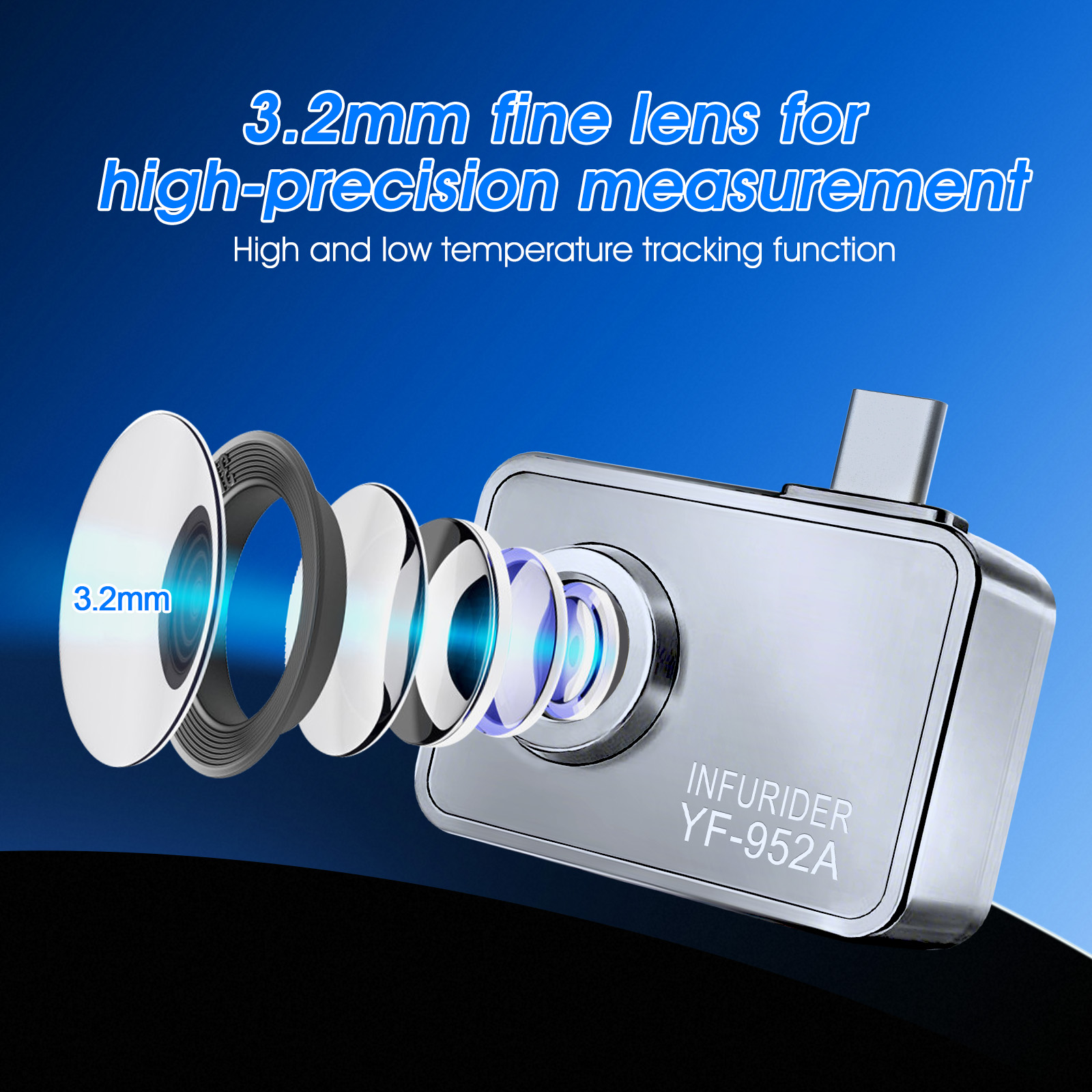 Câmera Térmica 256x192 Resoluç - Thermal Imaging Camera 256X192 avaliação e preço