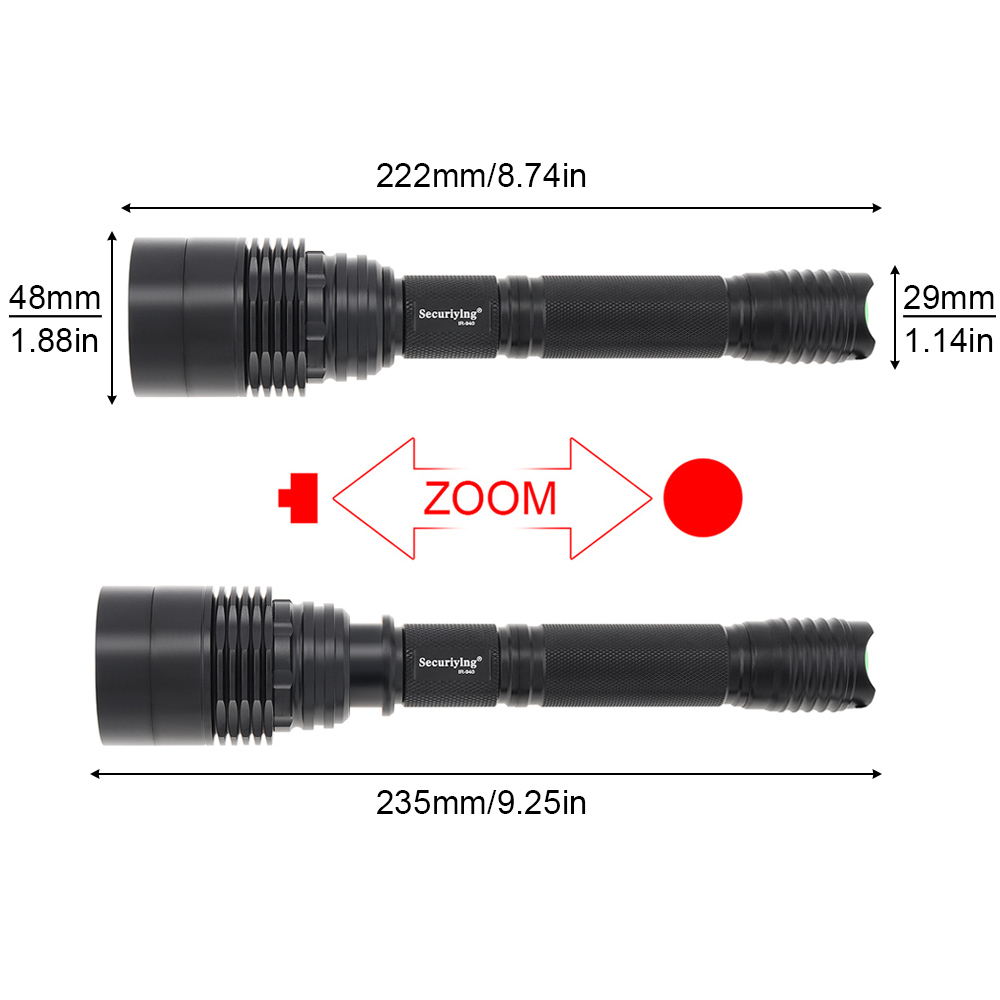 Lanterna infravermelha 10W IR  - Hunting Thermal Imaging Scope avaliação e preço