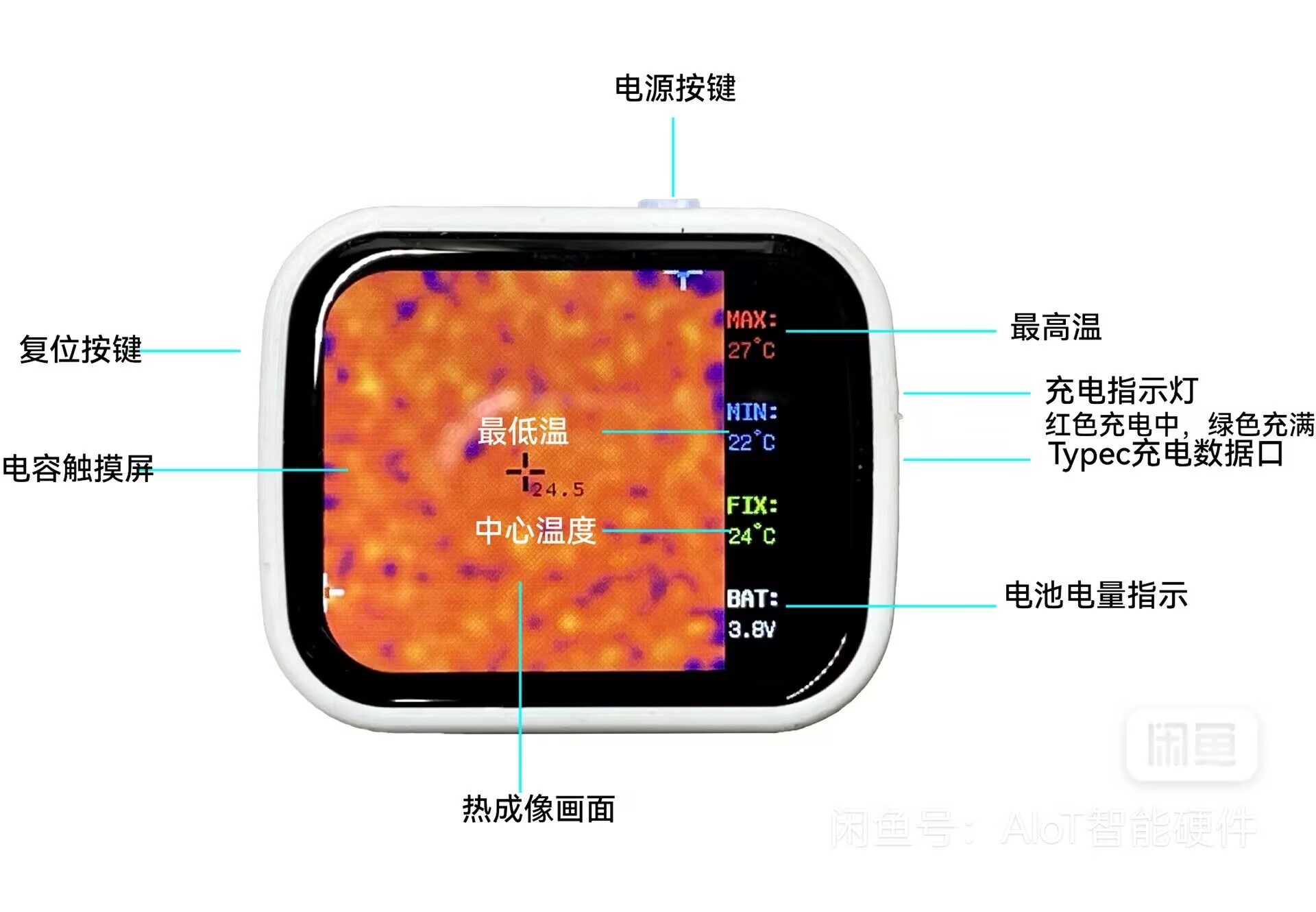 Dispositivo de Visão Noturna c - Underfloor Heating Thermal Detector avaliação e preço